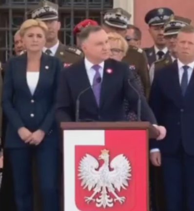 мощное выступление президента Польши 5 мая 2022